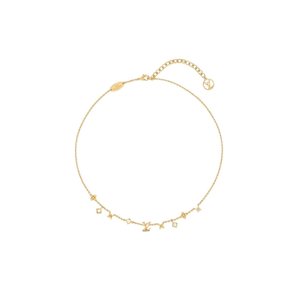 Louis Vuitton In The Sky Interwoven Monogram Floral Pattern Metal Chain Crystal Necklace Women necklace Gold M01322 Box+Shopping Bag
Louis Vuitton In The Sky Interwoven Monogram Floral Pattern Metal Chain Crystal Necklace Women necklace Gold M01322 Box+Shopping Bag