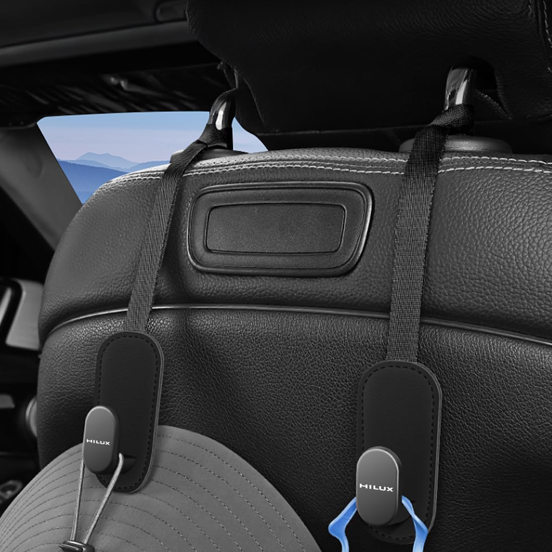 Toyota Hilux Seat Hooks with Storage Function Compatible with HILUX GUN125 120 Series Z Headrest Support Hooks High Load Easy to Easy Installation - - чёрный
Toyota Hilux Seat Hooks with Storage Function Compatible with HILUX GUN125 120 Series Z Headrest Support Hooks High Load Easy to Easy Installation - - чёрный