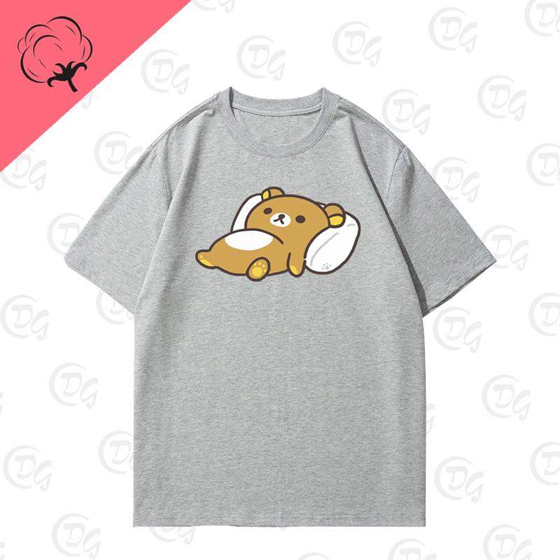 Cartoon Anime Rilakkuma T Shirt Couple Clothes Novelty Trend Women Printed Tee 100cotton Short Sleeve Graphic T Shirts S
Cartoon Anime Rilakkuma T Shirt Couple Clothes Novelty Trend Women Printed Tee 100cotton Short Sleeve Graphic T Shirts S
