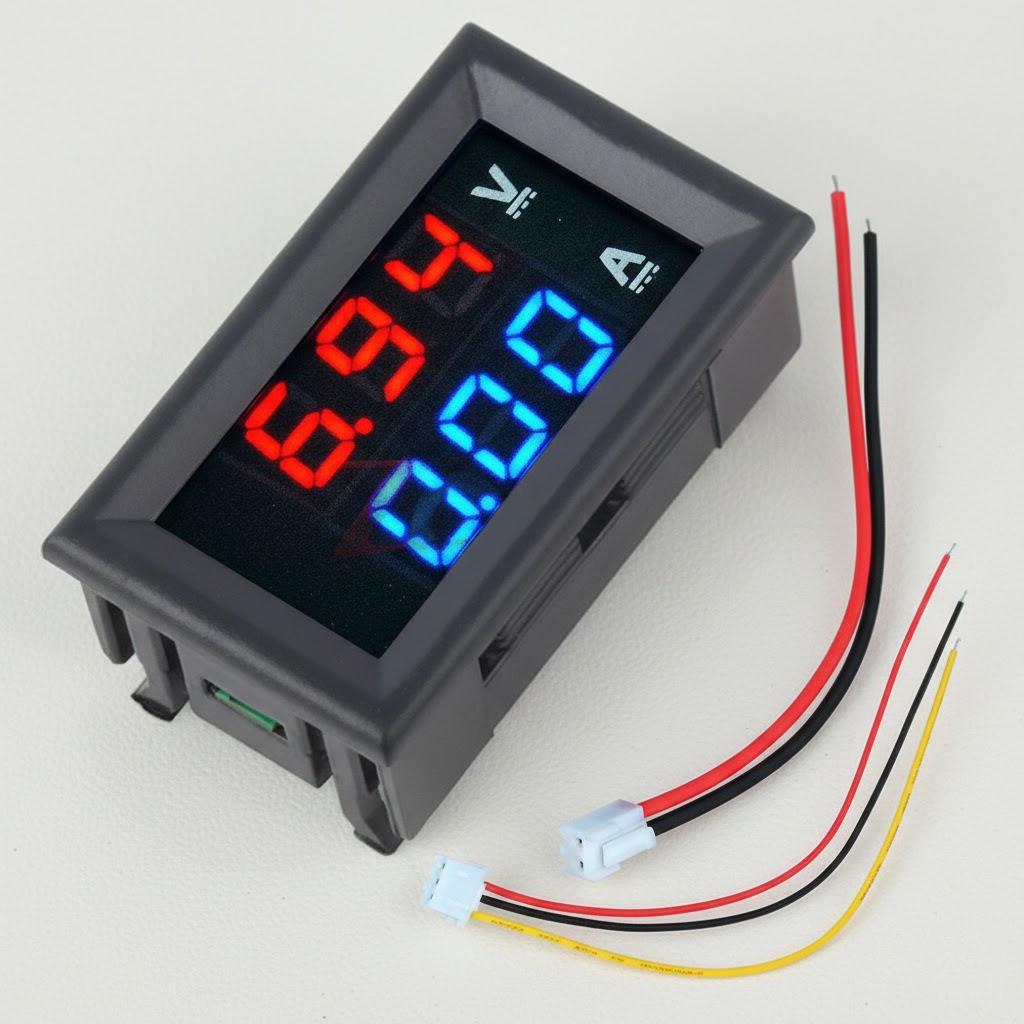 Digital Voltmeter Ammeter DC 100V 10A Dual LED Display Voltage Current Meter Tester Electric Tool Instrument синій
Digital Voltmeter Ammeter DC 100V 10A Dual LED Display Voltage Current Meter Tester Electric Tool Instrument синій