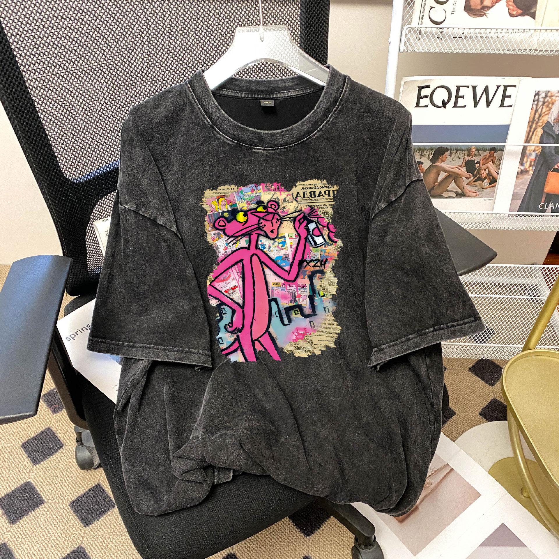 Women s Black Cartoon Print Pure Cotton T-shirt, American Style, Loose Fit, Short Sleeve, Summer 2025 Collection, Versatile for Couples 3XL промывают черный
Women s Black Cartoon Print Pure Cotton T-shirt, American Style, Loose Fit, Short Sleeve, Summer 2025 Collection, Versatile for Couples 3XL промывают черный