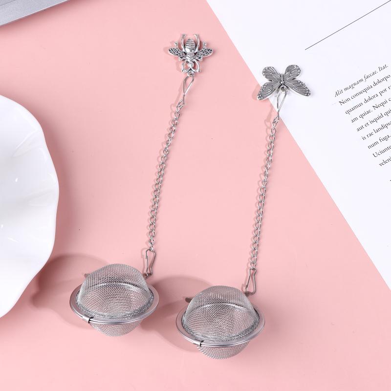 2Pcs Stainless Steel Tea Infuser Butterfly Bee Heart Plant Chain Tea Filter Mesh Ball Tea Strainer Coffee Herb Spice Diffuser
2Pcs Stainless Steel Tea Infuser Butterfly Bee Heart Plant Chain Tea Filter Mesh Ball Tea Strainer Coffee Herb Spice Diffuser