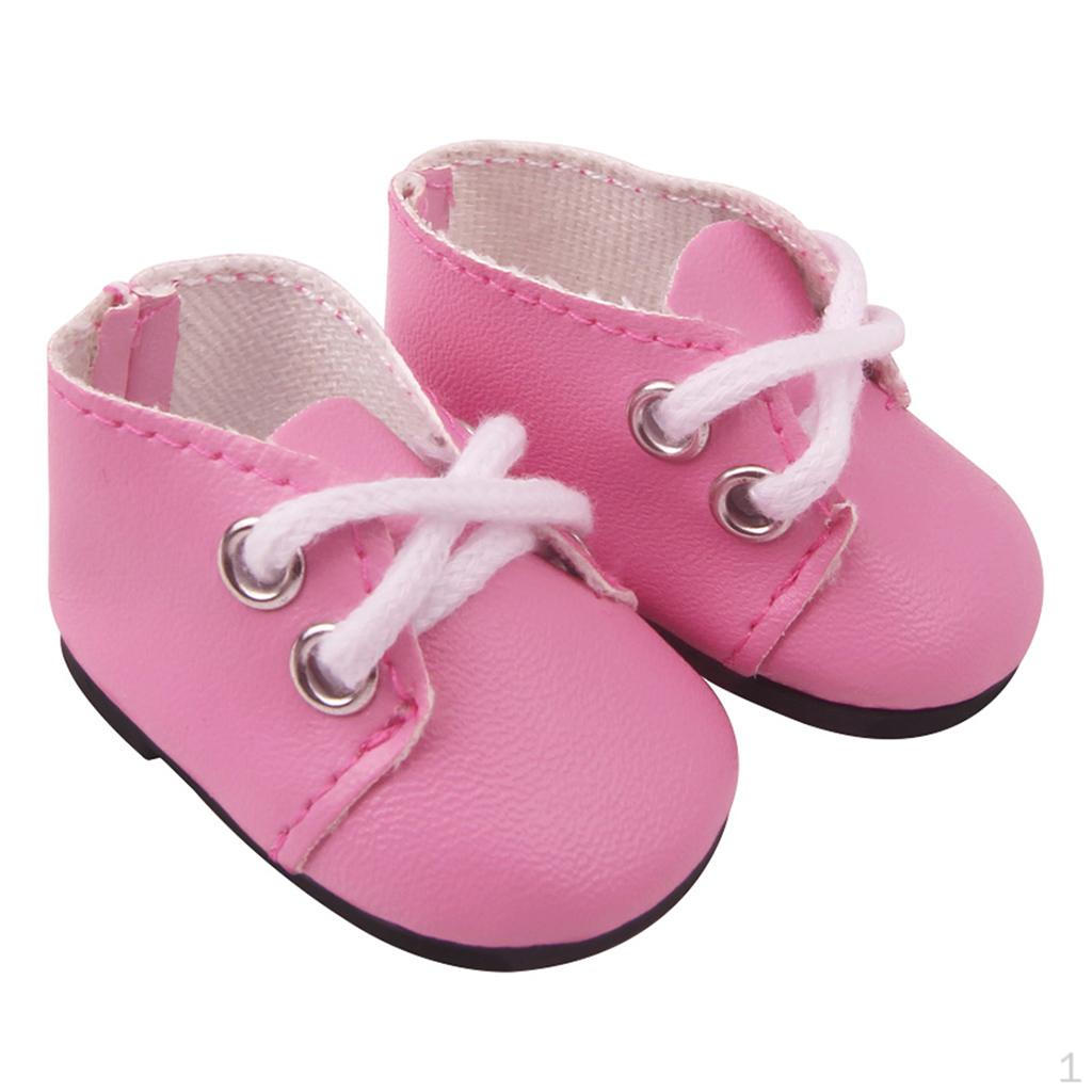 Cloth Accessories PU Leather Shoes Suitable for Toys рожевий
Cloth Accessories PU Leather Shoes Suitable for Toys рожевий