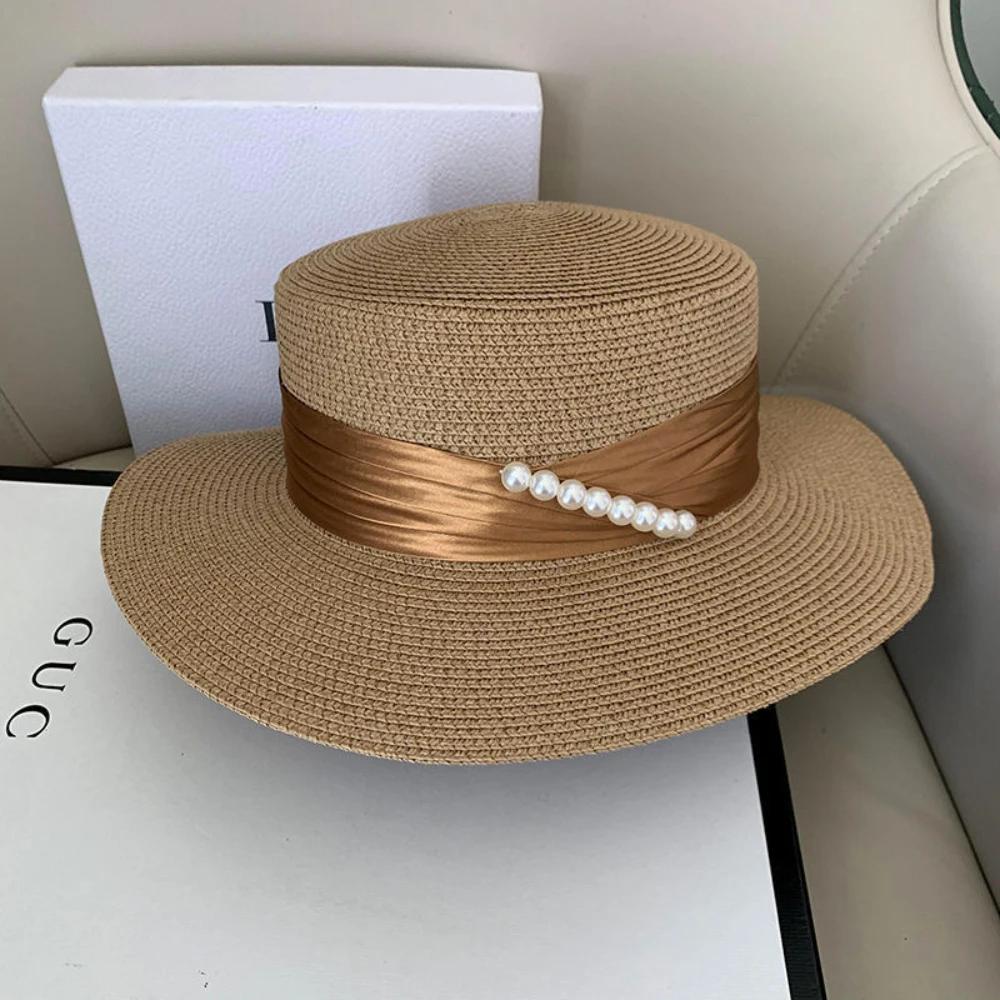 Summer Flat Top Straw Hat Little Bee Accessories Outdoor Sunshade French English Top Hat Sunscreen Beach Big Edge Straw Hat
Summer Flat Top Straw Hat Little Bee Accessories Outdoor Sunshade French English Top Hat Sunscreen Beach Big Edge Straw Hat