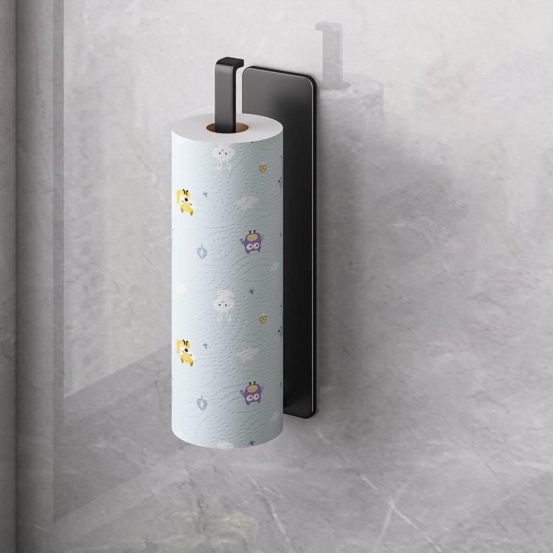 Wall-Mounted Kitchen Tissue Holder Free-Punching Roll Paper Storage Rack Kitchen Tissue Preservation Film Towel Storage Rack чорний
Wall-Mounted Kitchen Tissue Holder Free-Punching Roll Paper Storage Rack Kitchen Tissue Preservation Film Towel Storage Rack чорний