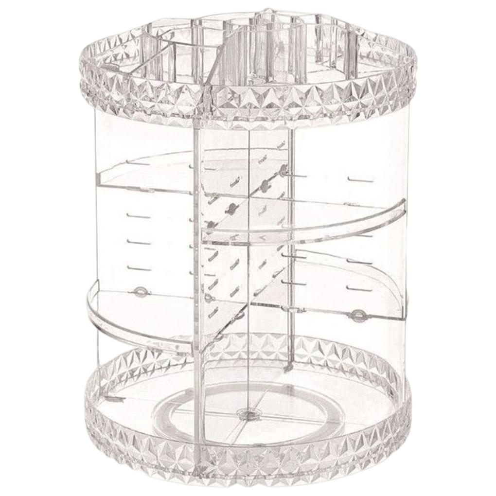 Rotation Transparent Cosmetics Storage Box Fashion Detachable Organizer Large Capacity Containers Dressing Table
Rotation Transparent Cosmetics Storage Box Fashion Detachable Organizer Large Capacity Containers Dressing Table