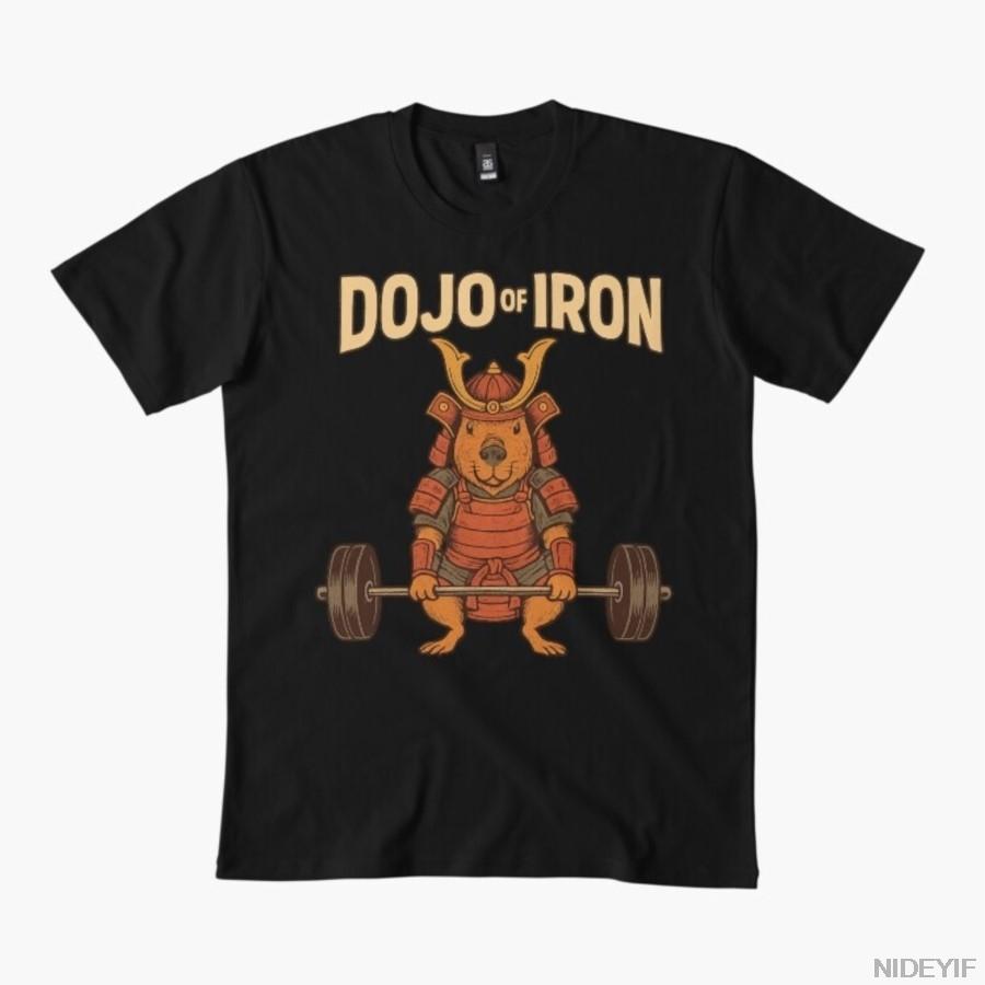 Dojo of iron capybara T-shirt For Men Women 100% Cotton T Shirts Short Sleeve Tops 1112-4 4XL
Dojo of iron capybara T-shirt For Men Women 100% Cotton T Shirts Short Sleeve Tops 1112-4 4XL
