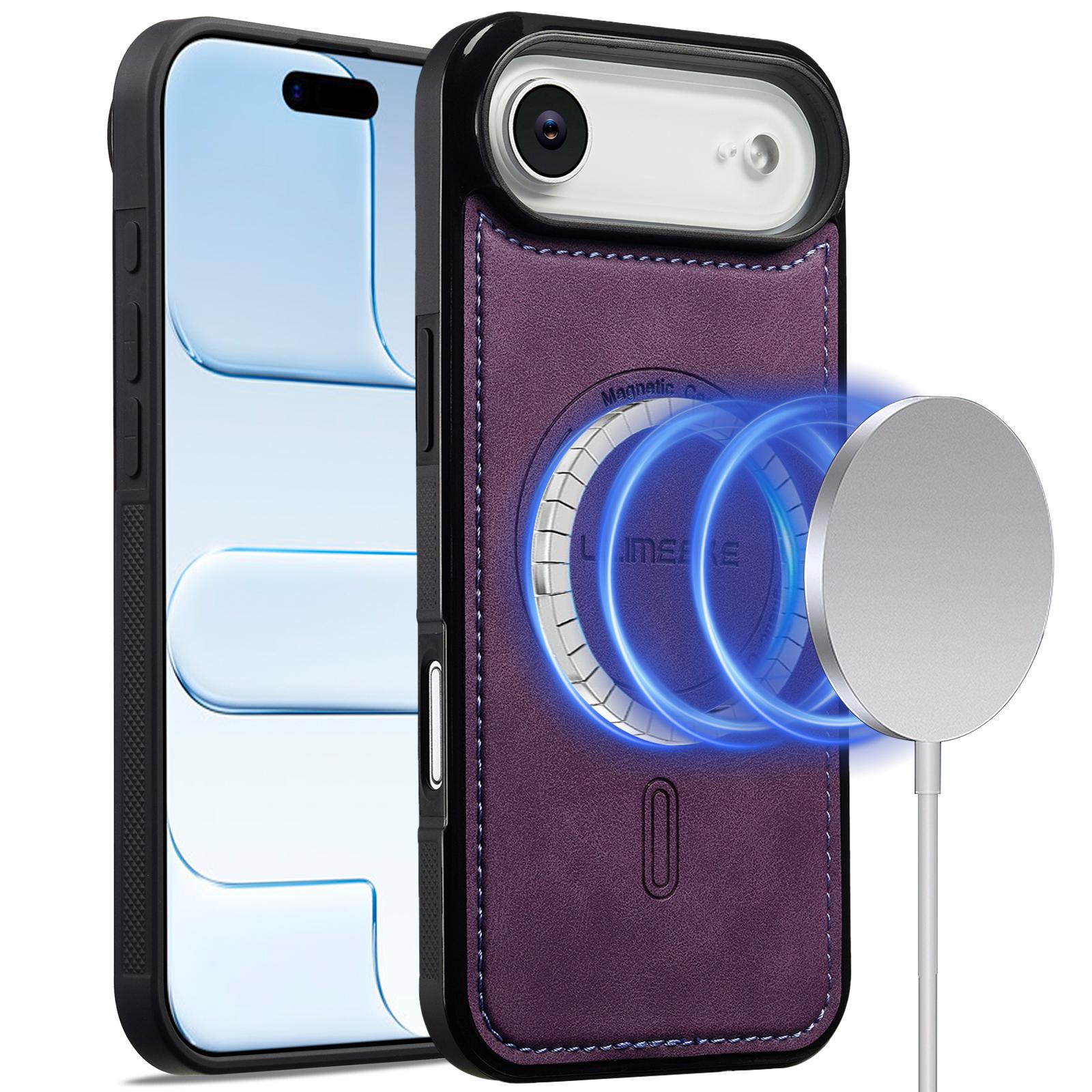 LC.IMEEKE L6 For iPhone Air Case PU Leather Coated PC TPU Phone Cover Compatible with MagSafe
LC.IMEEKE L6 For iPhone Air Case PU Leather Coated PC TPU Phone Cover Compatible with MagSafe