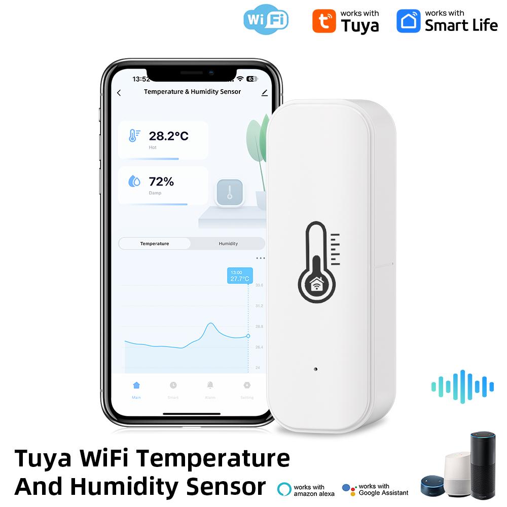 Датчик температуры и влажности Tuya Wi-Fi, датчик влажности в помещении, питание от батареи, мониторинг приложений для Alexa Google Home Voice TH08
Датчик температуры и влажности Tuya Wi-Fi, датчик влажности в помещении, питание от батареи, мониторинг приложений для Alexa Google Home Voice TH08