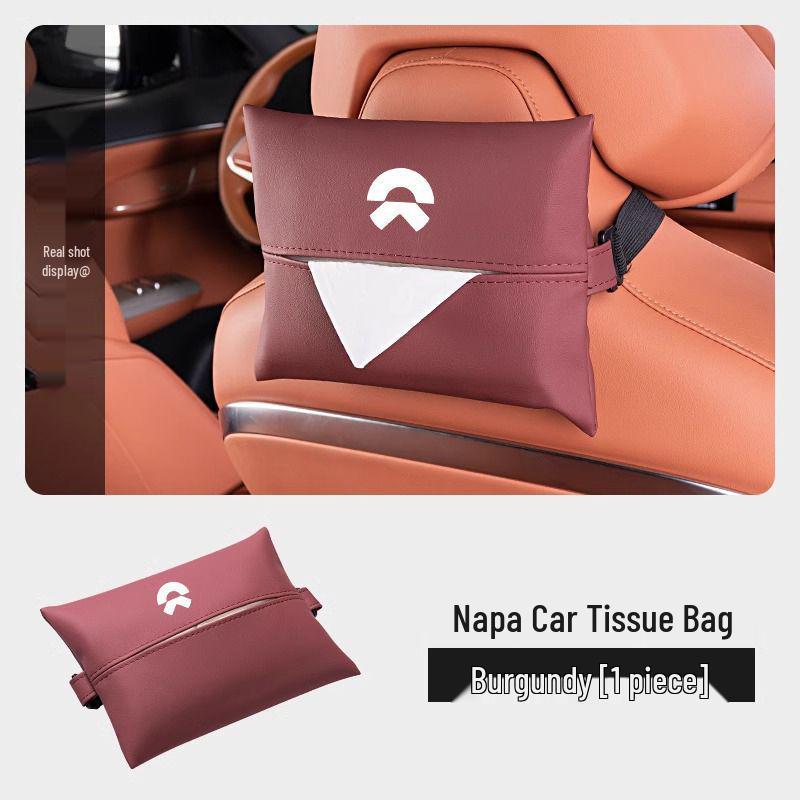 Nio ES6/EC6/ES8/ET7 Car Tissue Holder - 50 Sheets for Interior Decor Standard
Nio ES6/EC6/ES8/ET7 Car Tissue Holder - 50 Sheets for Interior Decor Standard