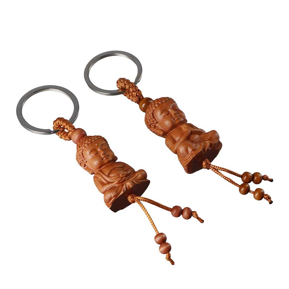 Luck Monk Buddha Buddhism Engraving Wood Carving Craft Keychain Car Accessories Keyfob Key Ring D
Luck Monk Buddha Buddhism Engraving Wood Carving Craft Keychain Car Accessories Keyfob Key Ring D
