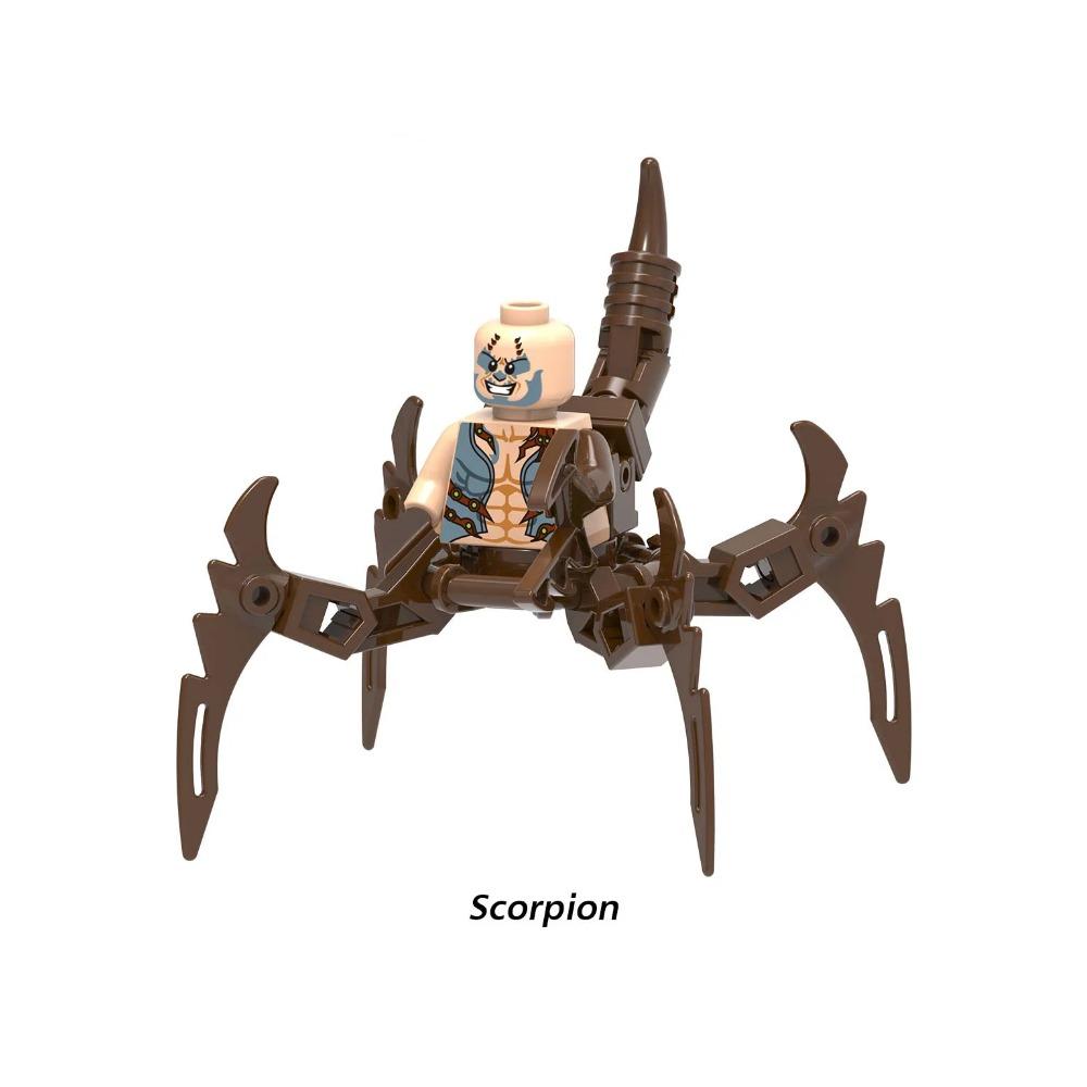 Marvel Человек-паук Призрачный гонщик классический персонаж строительные блоки кирпич игрушка мини-модель кукла детский праздник подарок на день рождения