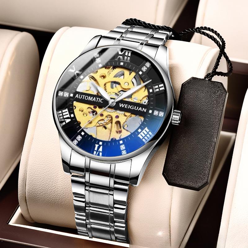 Полностью автоматические механические часы мужские полые деловые водонепроницаемые светящиеся модные
Полностью автоматические механические часы мужские полые деловые водонепроницаемые светящиеся модные
