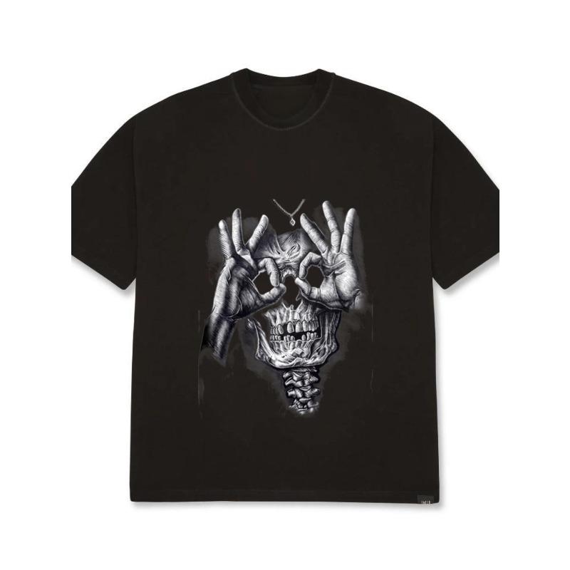 Черная футболка оверсайз с принтом рук-черепов, графическая футболка, мужская уличная одежда, повседневная одежда, урбанистический модный топ XXXXL чёрный
Черная футболка оверсайз с принтом рук-черепов, графическая футболка, мужская уличная одежда, повседневная одежда, урбанистический модный топ XXXXL чёрный