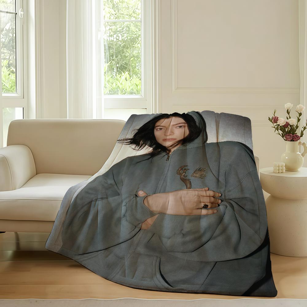 New Zealand singer Lorde Virgin Blanket For Sofa Office Bed Plane Travel Sleep Read Relax Camping Soft And Warm 30x40in
New Zealand singer Lorde Virgin Blanket For Sofa Office Bed Plane Travel Sleep Read Relax Camping Soft And Warm 30x40in
