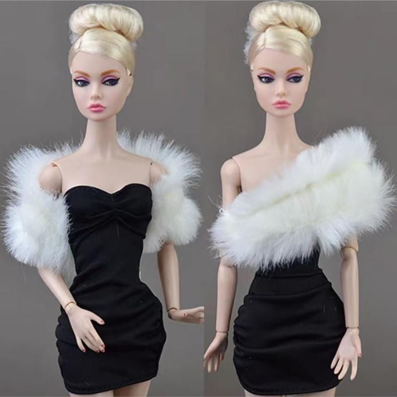 30Cm Fashion Dress Up Doll Shawl Unique Design Imitation Feather/Fur Shawl White Purple Plush Shawl For 1/6 Fr Doll Accessories Set Fits 30cm dolls
30Cm Fashion Dress Up Doll Shawl Unique Design Imitation Feather/Fur Shawl White Purple Plush Shawl For 1/6 Fr Doll Accessories Set Fits 30cm dolls
