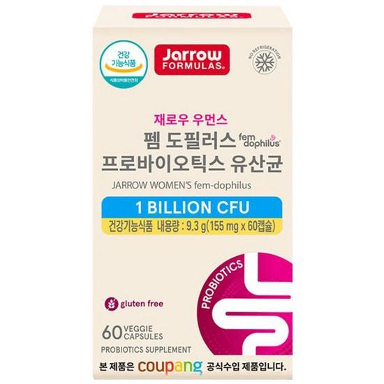 Jarrow Women s Fem Dophilus Probiotics Lactobacillus, 60 tablets, 1 pack,Korean health food
Jarrow Women s Fem Dophilus Probiotics Lactobacillus, 60 tablets, 1 pack,Korean health food