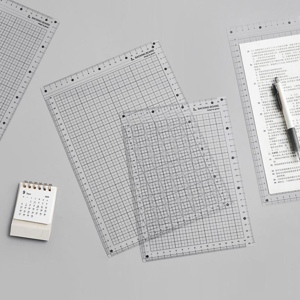 Non Slip Grid Scale Ruler Transparent Writing Board New Learning Pad Test Stationery B5
Non Slip Grid Scale Ruler Transparent Writing Board New Learning Pad Test Stationery B5