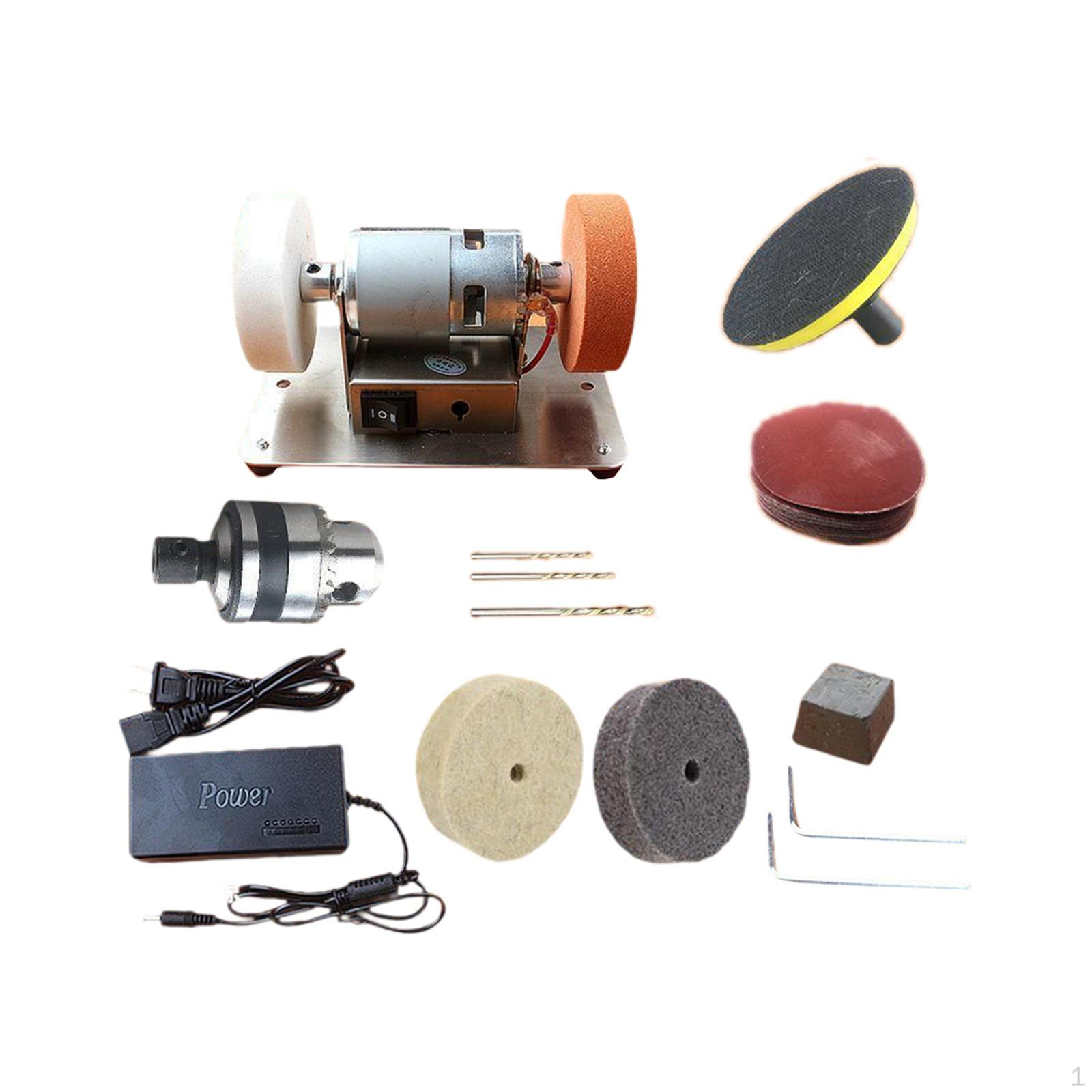 Мини-шлифовальный станок, шлифовальный инструмент, 7 скоростей, регулируемая полировальная машина для поделок, настольная шлифовальная машина для дома Style G
Мини-шлифовальный станок, шлифовальный инструмент, 7 скоростей, регулируемая полировальная машина для поделок, настольная шлифовальная машина для дома Style G