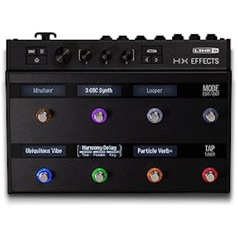 LINE6 MULTI-EFFECTOR HX EFFECTS
LINE6 MULTI-EFFECTOR HX EFFECTS