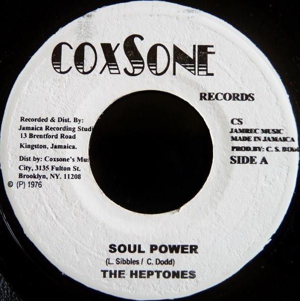 7inch Record HEPTONES - Soul Power / Ain t Nobody Else NONE Coxsone Records Jamaica Reggae, Ska & Dub Used
7inch Record HEPTONES - Soul Power / Ain t Nobody Else NONE Coxsone Records Jamaica Reggae, Ska & Dub Used