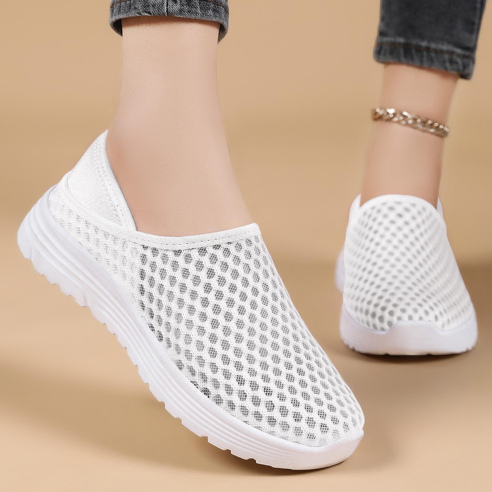 Women S Two Way Casual Shoes Slip Lightweight And Breathable Mesh Shoes Half Womens High Heels Size 8 Wedge Heel Slippers Women 36
Women S Two Way Casual Shoes Slip Lightweight And Breathable Mesh Shoes Half Womens High Heels Size 8 Wedge Heel Slippers Women 36