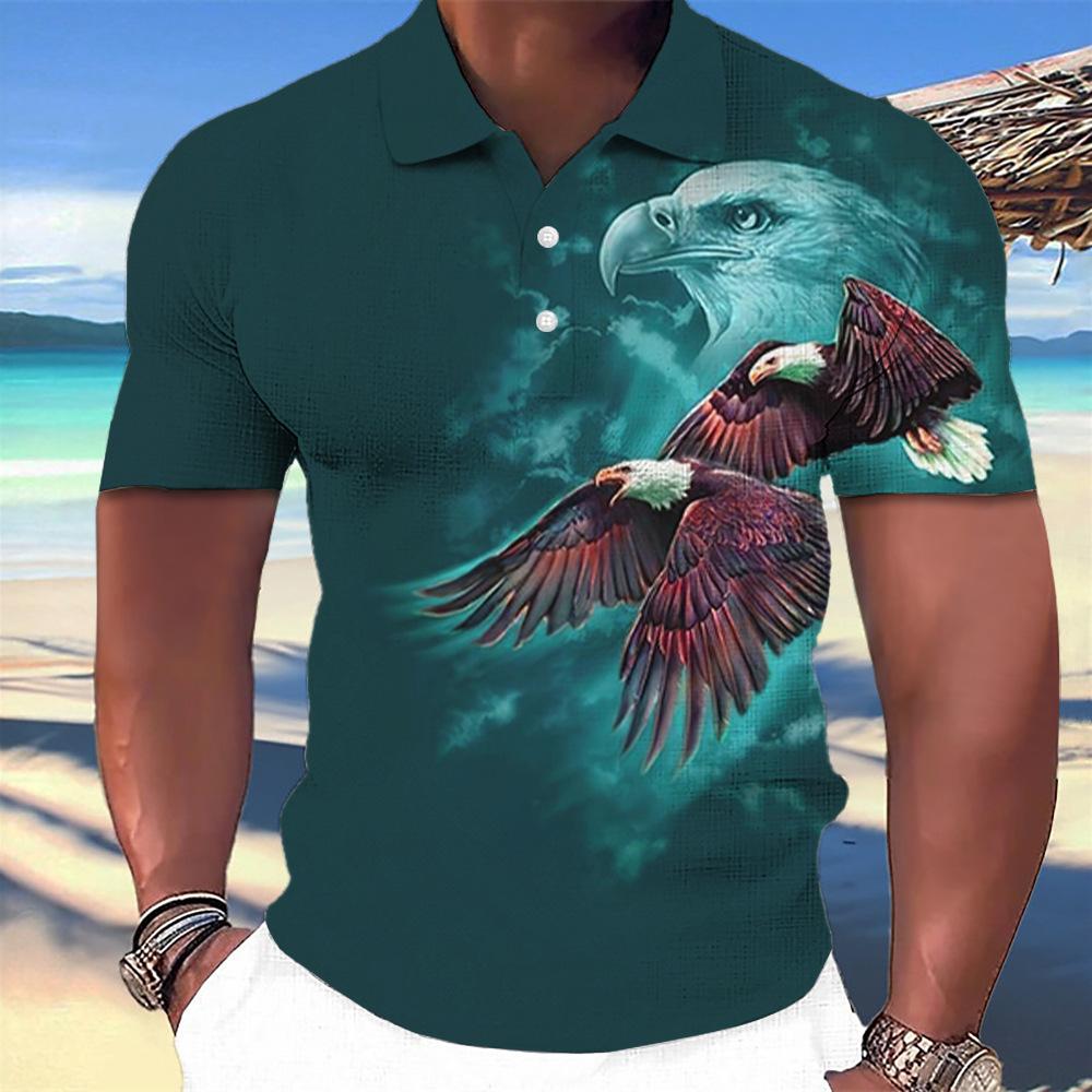 New Casual Trend High-quality 3D Animal Lion Print Men s Short Sleeved Polo Shirt S
New Casual Trend High-quality 3D Animal Lion Print Men s Short Sleeved Polo Shirt S