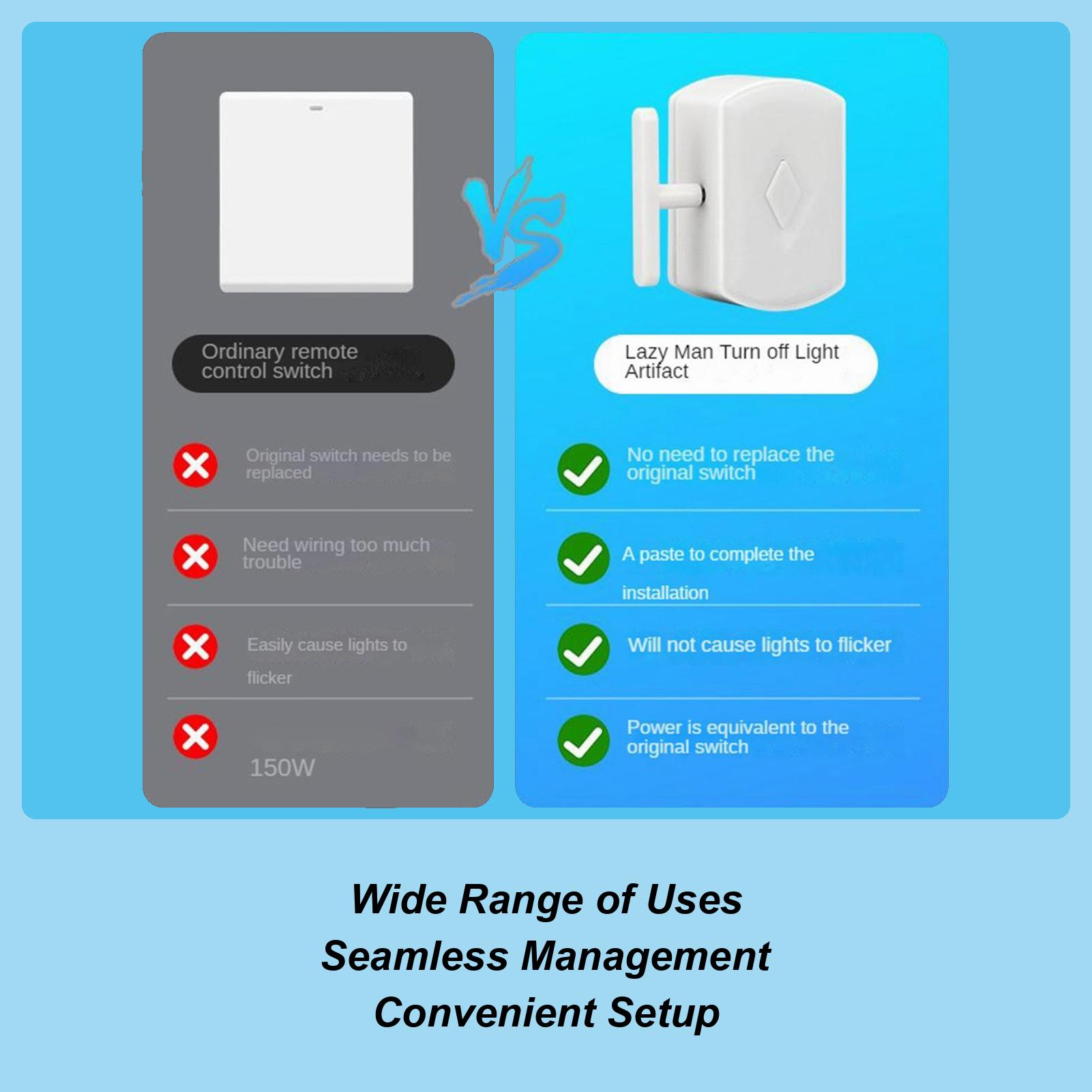 Wireless Button Pusher No Wiring Robot Gadget Remote Control Finger Bot Light Off Robot For Home Living Room Bedroom Lamp Garage CN
Wireless Button Pusher No Wiring Robot Gadget Remote Control Finger Bot Light Off Robot For Home Living Room Bedroom Lamp Garage CN