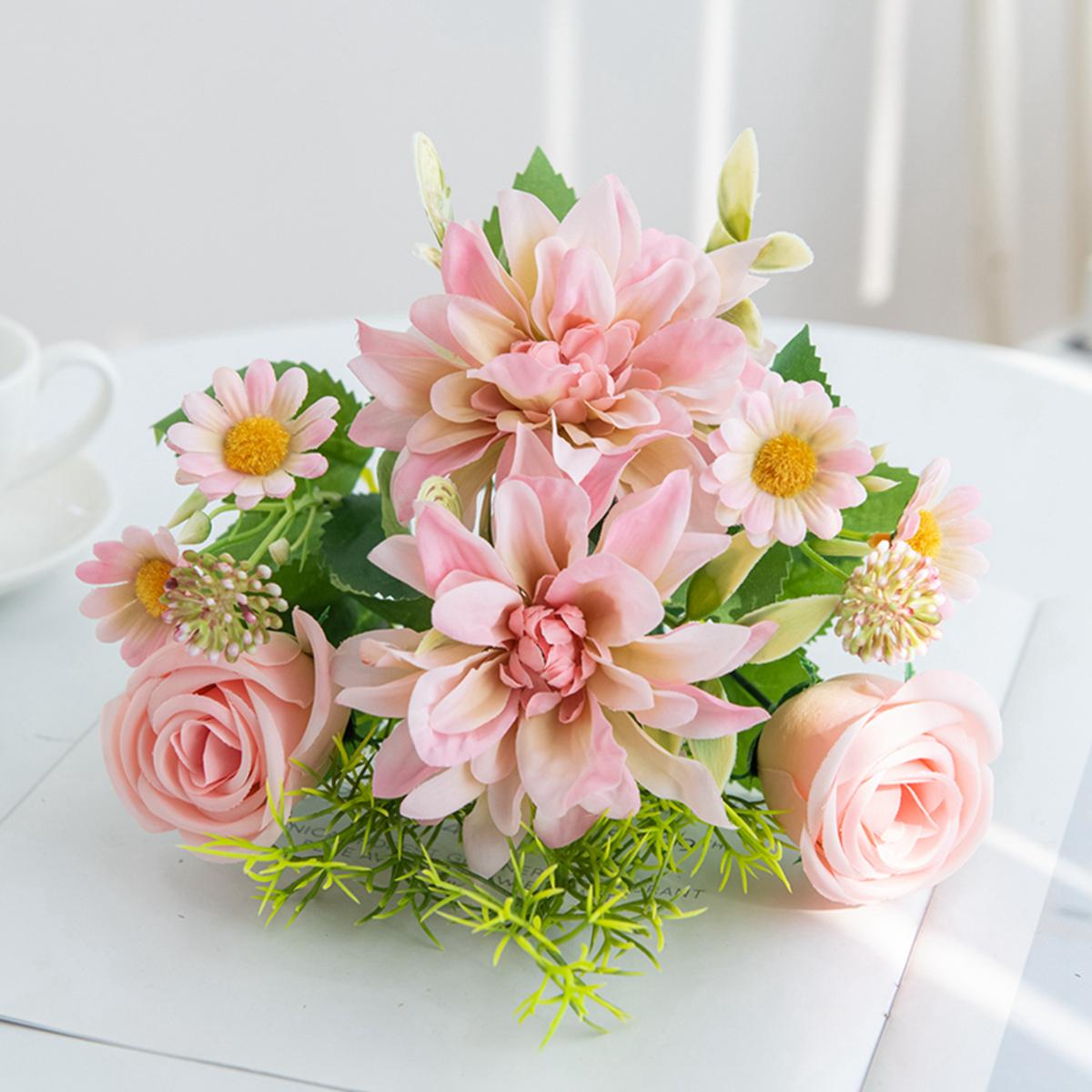 1/3pc Artificial Flowers Silk Dahlia Rose Festival Colorful Wreath Home Floral Arrangement Decor Hot Sale Wedding Bridal Bouquet 1pc светло-розовый
1/3pc Artificial Flowers Silk Dahlia Rose Festival Colorful Wreath Home Floral Arrangement Decor Hot Sale Wedding Bridal Bouquet 1pc светло-розовый