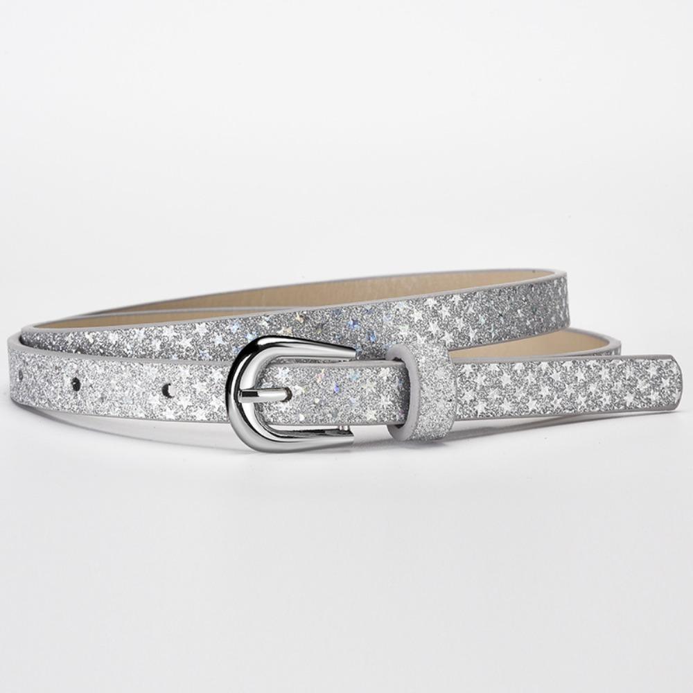 Children s Belt Fashion Glitter Thin Belt Casual Trend Youth Belt Primary School Boys and Girls Belts Jeans Short Belt срібний
Children s Belt Fashion Glitter Thin Belt Casual Trend Youth Belt Primary School Boys and Girls Belts Jeans Short Belt срібний