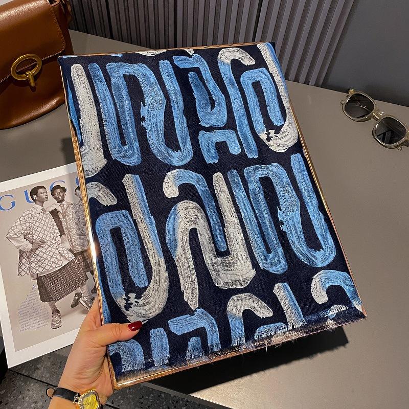 Autumn and Winter Cotton and Linen Hand Scarf Geometric Letter Printed Silk Scarf Men and Women Shawl Trendy 180*90cm
Autumn and Winter Cotton and Linen Hand Scarf Geometric Letter Printed Silk Scarf Men and Women Shawl Trendy 180*90cm