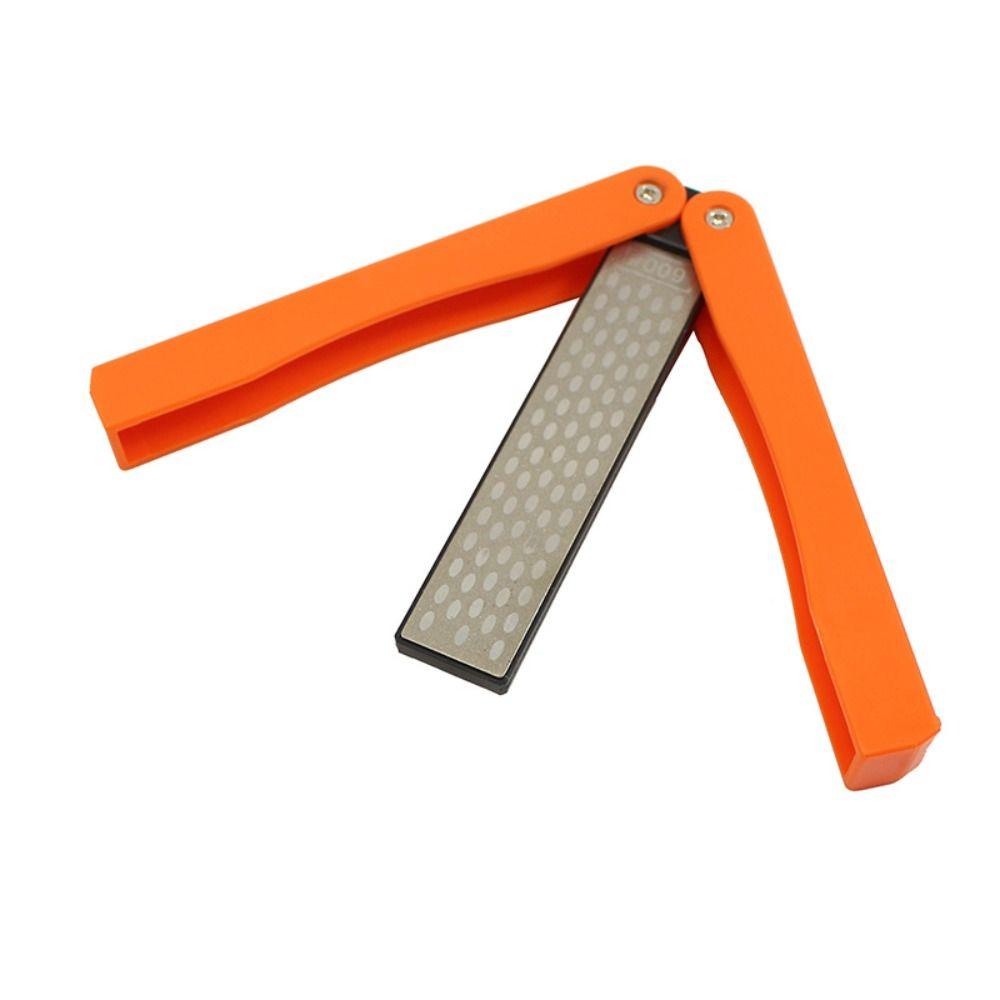 New Double Sided Foldable Knife Sharpening Stone Outdoor Portable Pocket Sharpener Diamond Knife Sharpening Stone Kitchen Tool black
New Double Sided Foldable Knife Sharpening Stone Outdoor Portable Pocket Sharpener Diamond Knife Sharpening Stone Kitchen Tool black