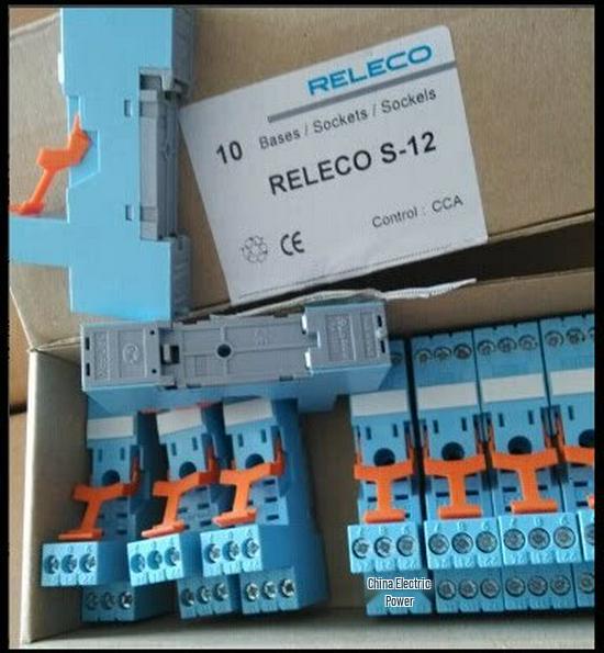 RELECO S12 Base Yike Relay C12-A21X G21X DC24V AC230V S12
RELECO S12 Base Yike Relay C12-A21X G21X DC24V AC230V S12