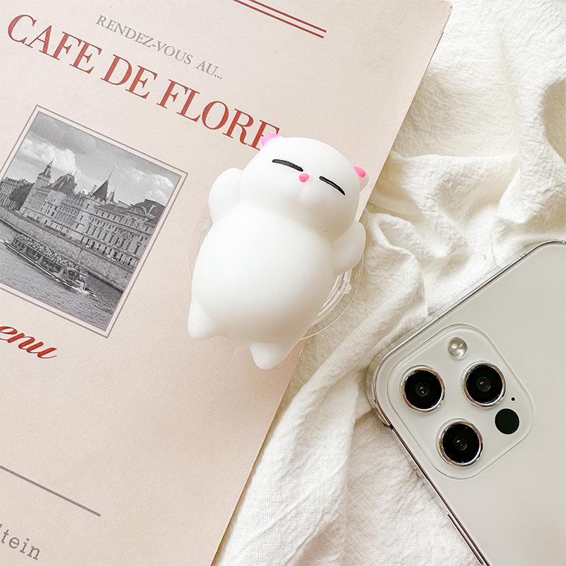 Cute Wind Mobile Phone Airbag Bracket Three-Dimensional Cat Cat Paw Piglet Pinch And Decompress Desktop Back Sticker Support Frame
Cute Wind Mobile Phone Airbag Bracket Three-Dimensional Cat Cat Paw Piglet Pinch And Decompress Desktop Back Sticker Support Frame