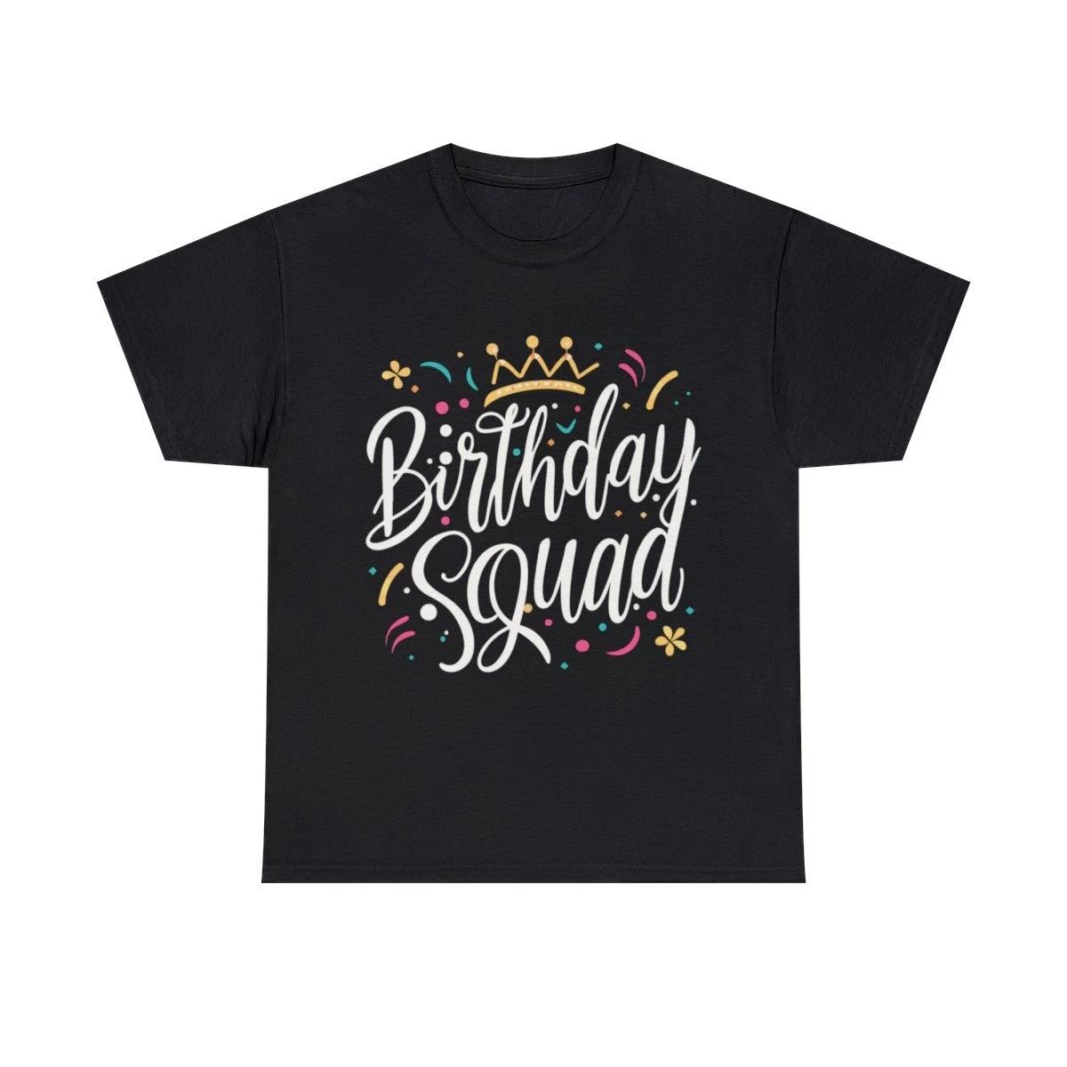 Birthday Squad Princess Tiara Graphic Tee Shirt, S-5XL XL
Birthday Squad Princess Tiara Graphic Tee Shirt, S-5XL XL