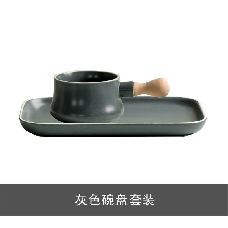Japanese Breakfast Plate Creative One Person Food Ceramic Bowl Plate Household Handle Bowl Sweet Bowl Western Plate Tableware Set hand bowl сірий колір
Japanese Breakfast Plate Creative One Person Food Ceramic Bowl Plate Household Handle Bowl Sweet Bowl Western Plate Tableware Set hand bowl сірий колір