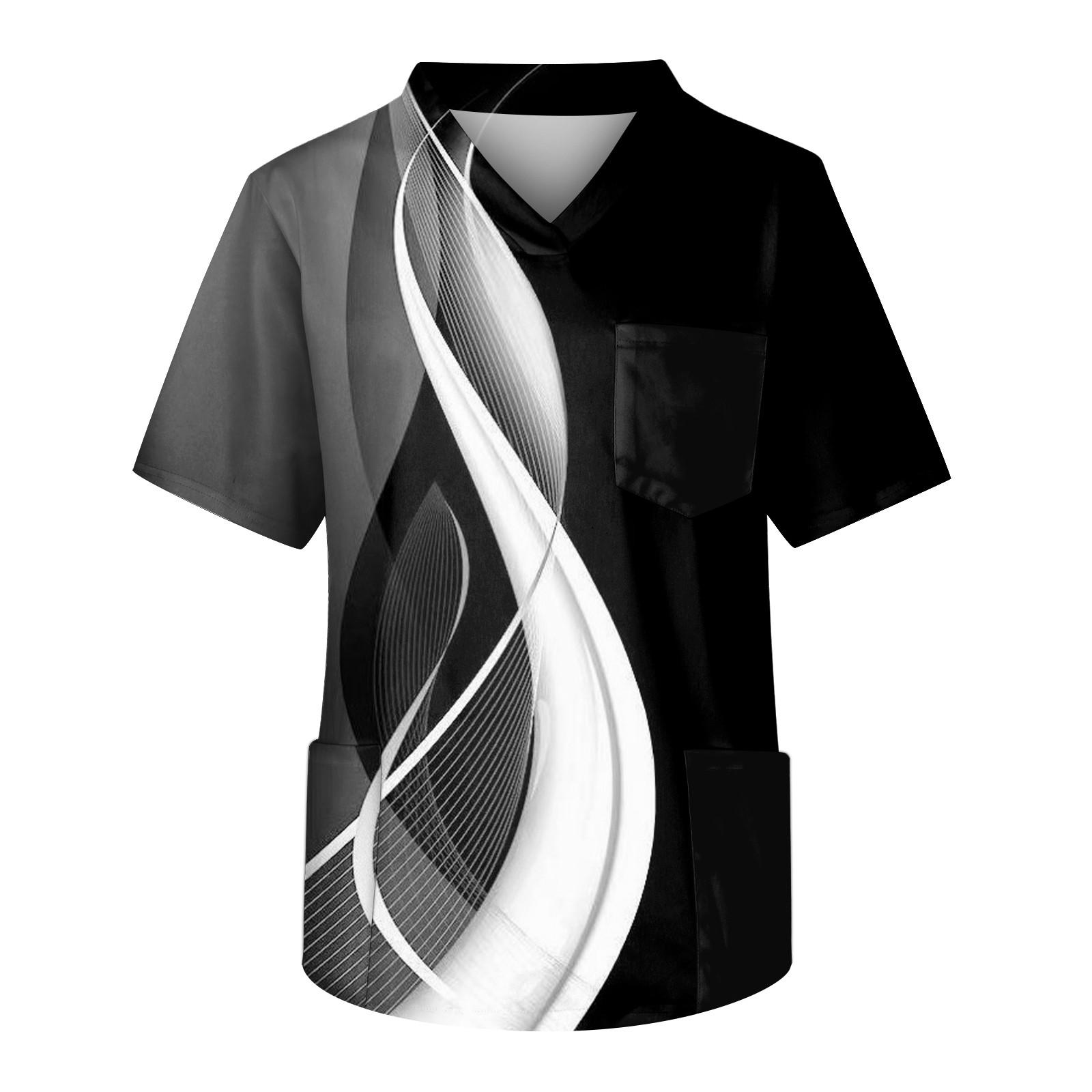 Unisex V-Neck Scrub Top with Modern Red and Black Abstract Design Comfortable and Stylish Medical Uniform L чёрный
Unisex V-Neck Scrub Top with Modern Red and Black Abstract Design Comfortable and Stylish Medical Uniform L чёрный