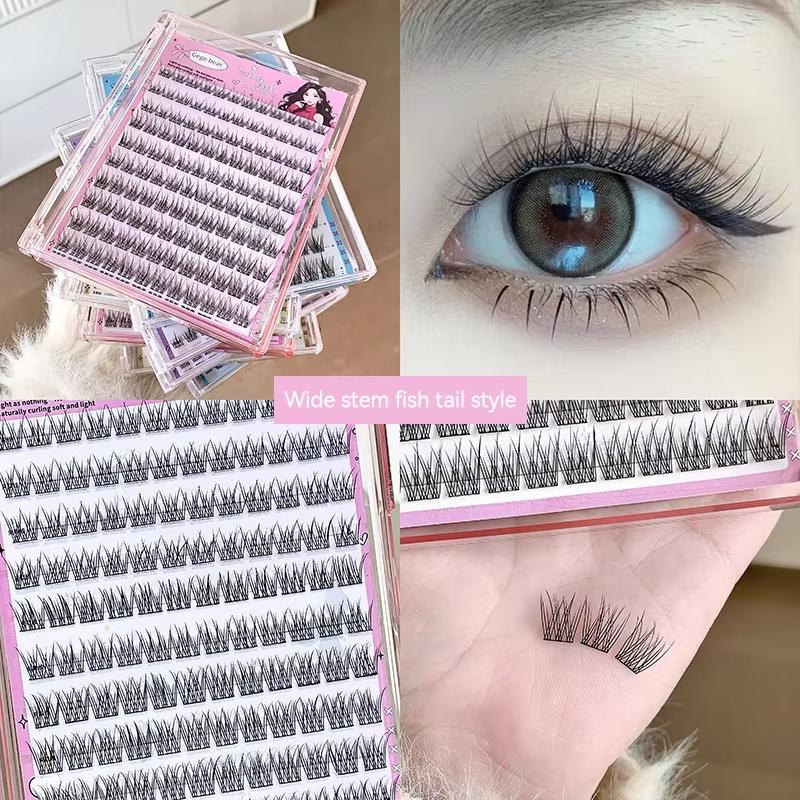 Sunflower Design False Eyelashes - 90-120 Clusters No Glue Easy 3-Step Application Natural Look Perfect for Beginners 10mm
Sunflower Design False Eyelashes - 90-120 Clusters No Glue Easy 3-Step Application Natural Look Perfect for Beginners 10mm