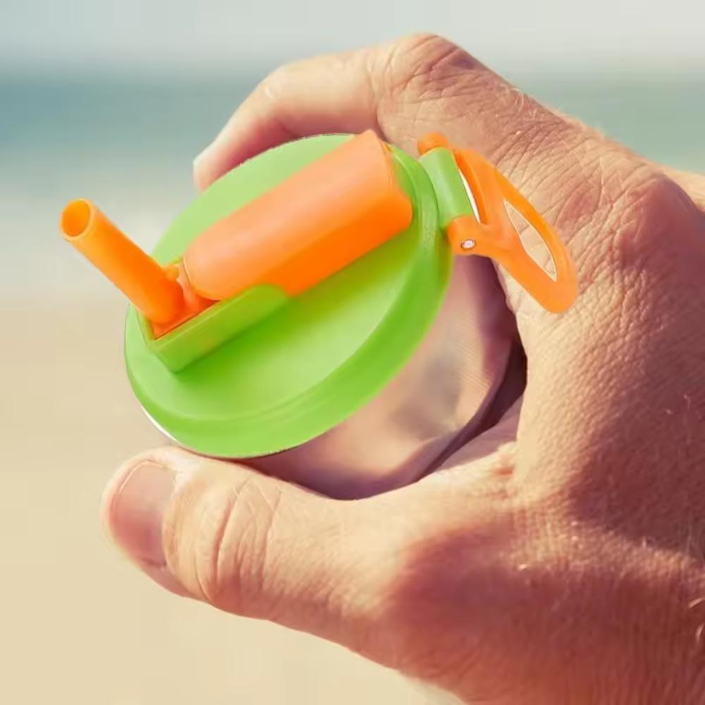 2pcs Reusable Soda Can Lid with Silicone Straw Canned Drink Top Cap Beer Can Cover Juice помаранчевий
2pcs Reusable Soda Can Lid with Silicone Straw Canned Drink Top Cap Beer Can Cover Juice помаранчевий