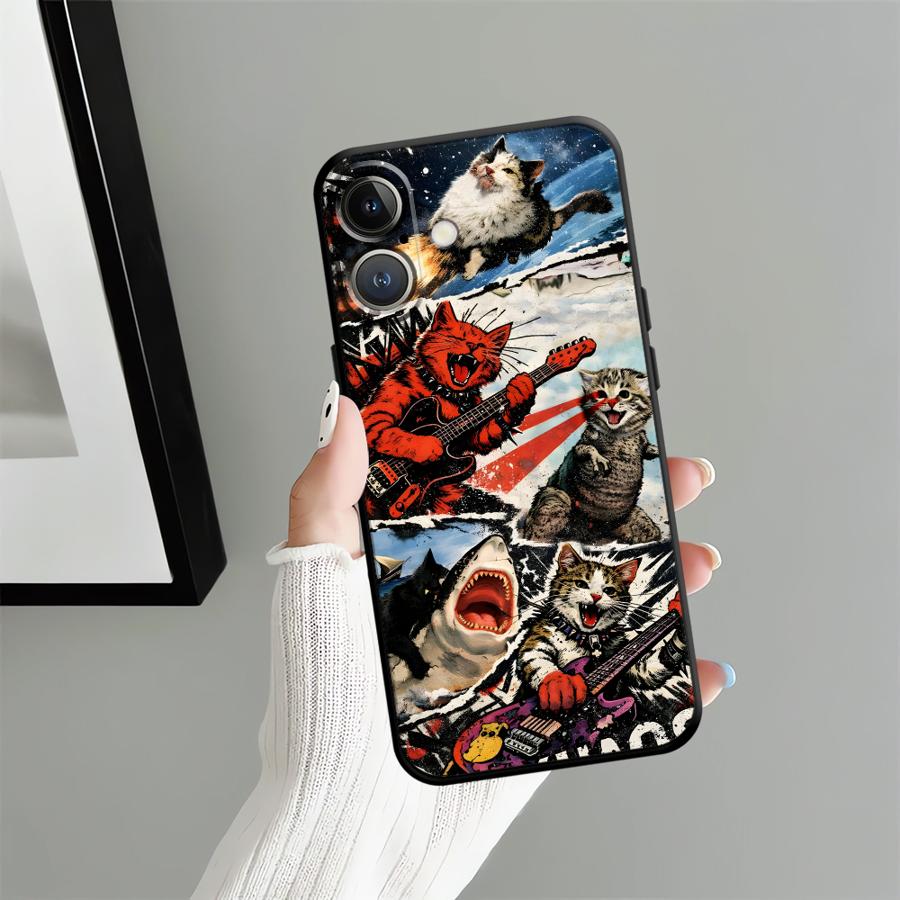 Cartoon Creative Cat Funda Phone Cover Case for Apple iPhone 17 Pro Max 15 Pro 7 8 XR XS MAX Air 14 11 16 13 12 iPhone X
Cartoon Creative Cat Funda Phone Cover Case for Apple iPhone 17 Pro Max 15 Pro 7 8 XR XS MAX Air 14 11 16 13 12 iPhone X