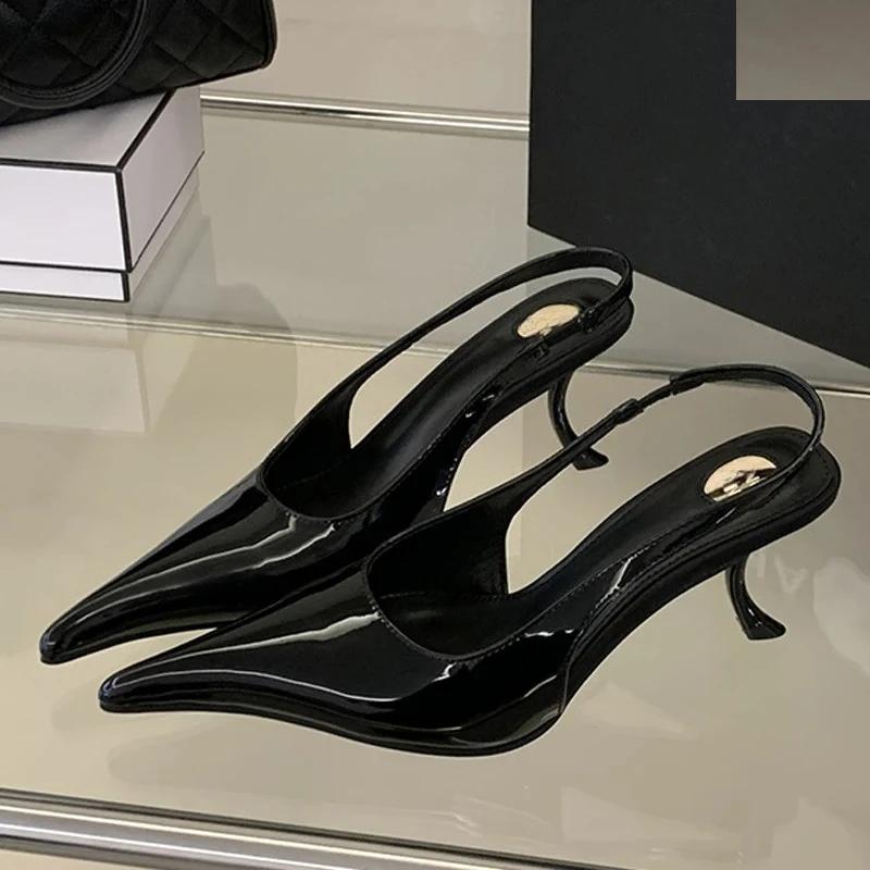 Aneikeh Fashion Sexy Designer Patent Leather Pointed Toe High Heels Pumps Women Shallow Elegant Banquet Wedding Party Shoes 40
Aneikeh Fashion Sexy Designer Patent Leather Pointed Toe High Heels Pumps Women Shallow Elegant Banquet Wedding Party Shoes 40