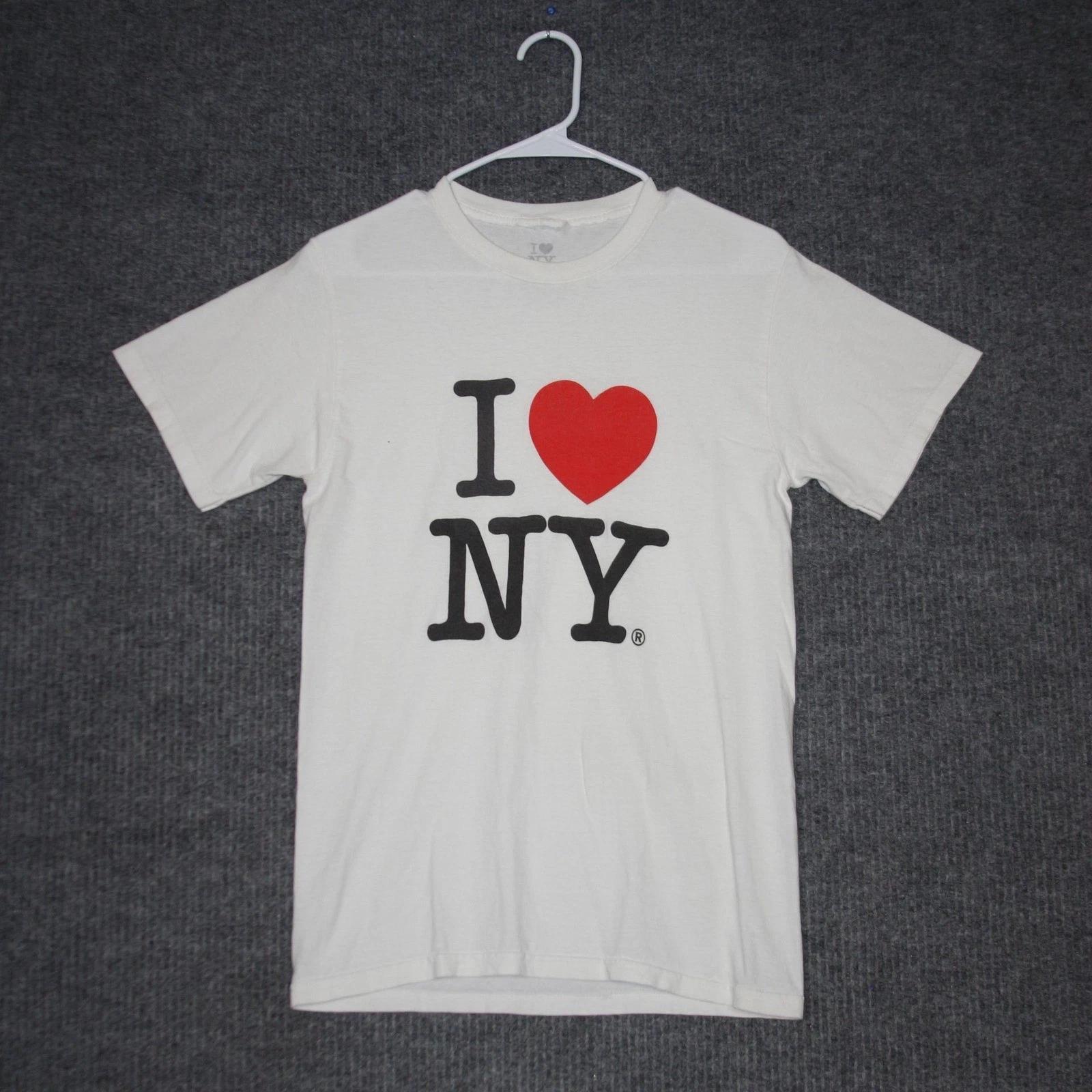 I Love NY T Shirt Small White Red Heart New York City Souvenir Graphic 4XL
I Love NY T Shirt Small White Red Heart New York City Souvenir Graphic 4XL