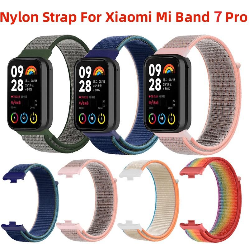 Нейлоновый ремешок для Xiaomi Mi Band 7 Pro, дышащий сменный браслет для умных часов Xiomi Mi Band 7Pro, ремни для браслета
Нейлоновый ремешок для Xiaomi Mi Band 7 Pro, дышащий сменный браслет для умных часов Xiomi Mi Band 7Pro, ремни для браслета