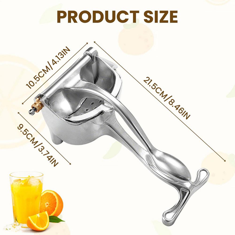 Lemon Juicer Hand Stainless Steel Lemon Juicer Container Kitchen Tool Orange Press Handheld Lime Grapefruit Squeezer for Hiking
Lemon Juicer Hand Stainless Steel Lemon Juicer Container Kitchen Tool Orange Press Handheld Lime Grapefruit Squeezer for Hiking
