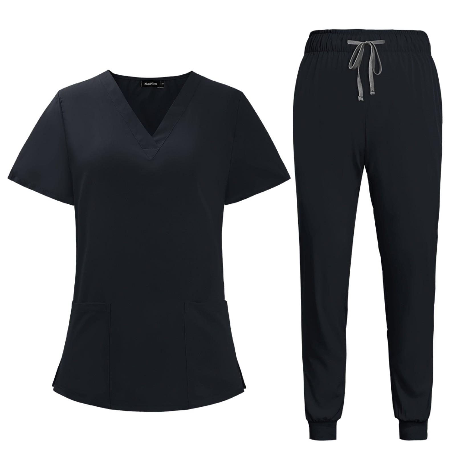 Жіноча футболка з коротким рукавом, робочий одяг, уніформа Soild Scrub, робочий костюм, одяг з кишенями, короткі рукави, хрест-в язка, V-подібним вирізом XL чорний
Жіноча футболка з коротким рукавом, робочий одяг, уніформа Soild Scrub, робочий костюм, одяг з кишенями, короткі рукави, хрест-в язка, V-подібним вирізом XL чорний