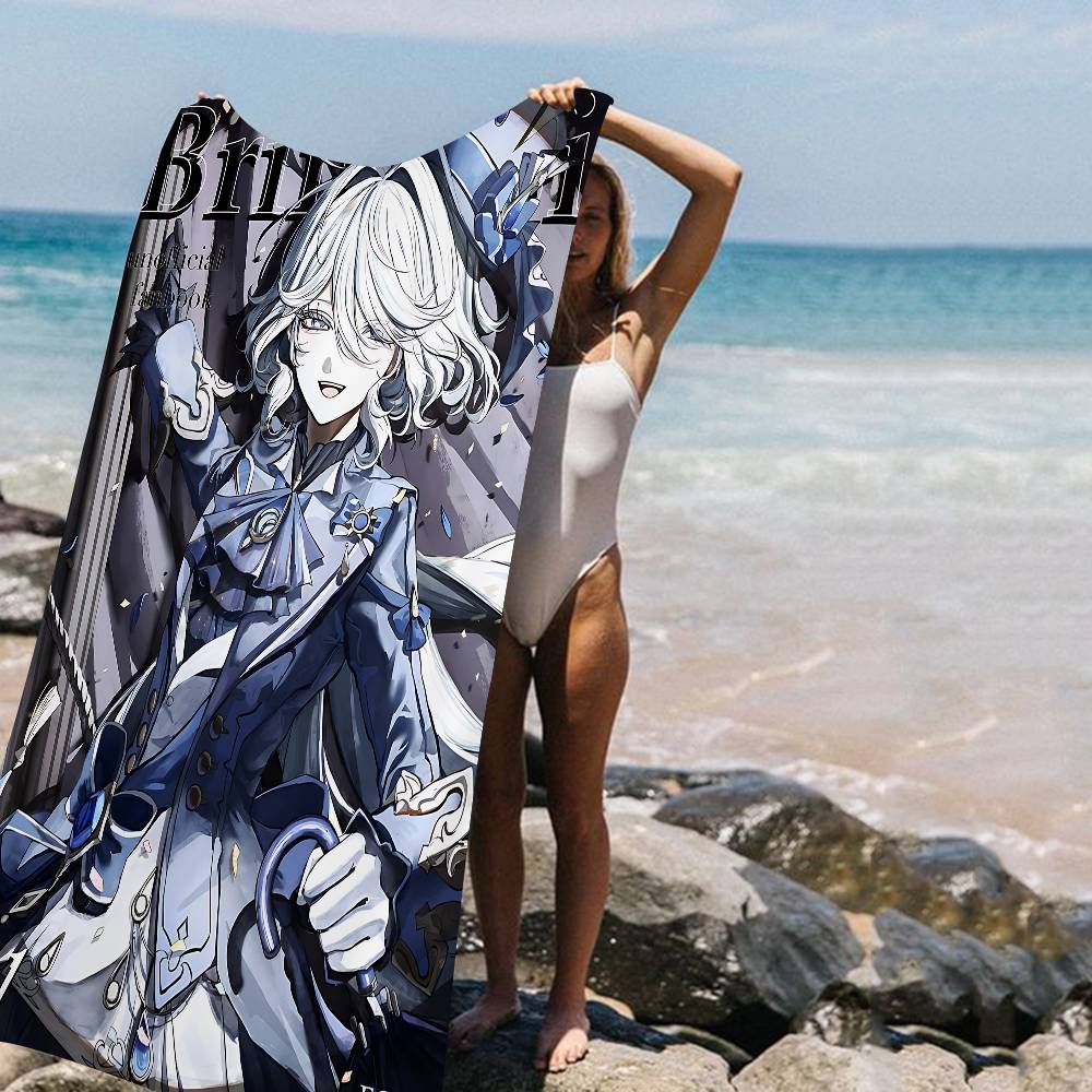 Genshin Impact Furina Foutiane Microfiber Beach Towel Absorbent Quick Dry Soft Yoga Swimming Resort Mountain Climbing Towel W30*H60(CM)
Genshin Impact Furina Foutiane Microfiber Beach Towel Absorbent Quick Dry Soft Yoga Swimming Resort Mountain Climbing Towel W30*H60(CM)