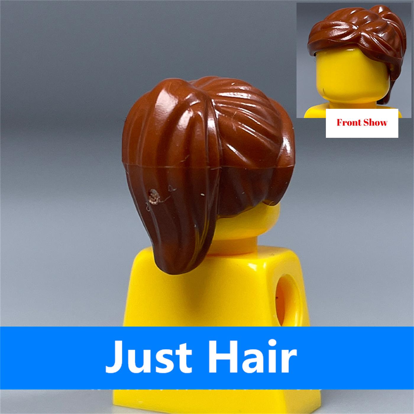 10pcs Custom Build Bricks Female Girl Hairs High Ponytail Suitable For 4CM Figure Wear Head Body Parts Accessories DIY Constructing Cubes Kids Play
10pcs Custom Build Bricks Female Girl Hairs High Ponytail Suitable For 4CM Figure Wear Head Body Parts Accessories DIY Constructing Cubes Kids Play