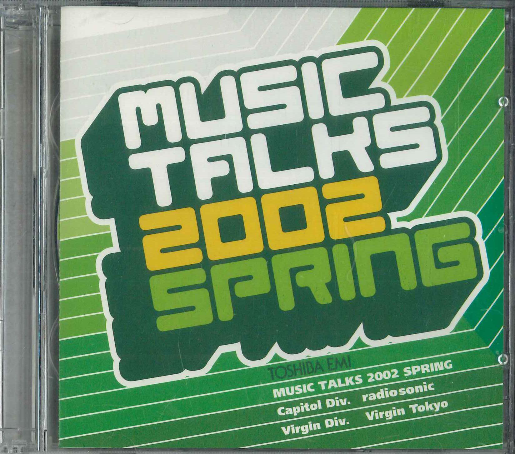 CD VARIOUS Music Talks 2002 Spring PCD25712 EMI 2002 Japan Japanese PopRock Used
CD VARIOUS Music Talks 2002 Spring PCD25712 EMI 2002 Japan Japanese PopRock Used