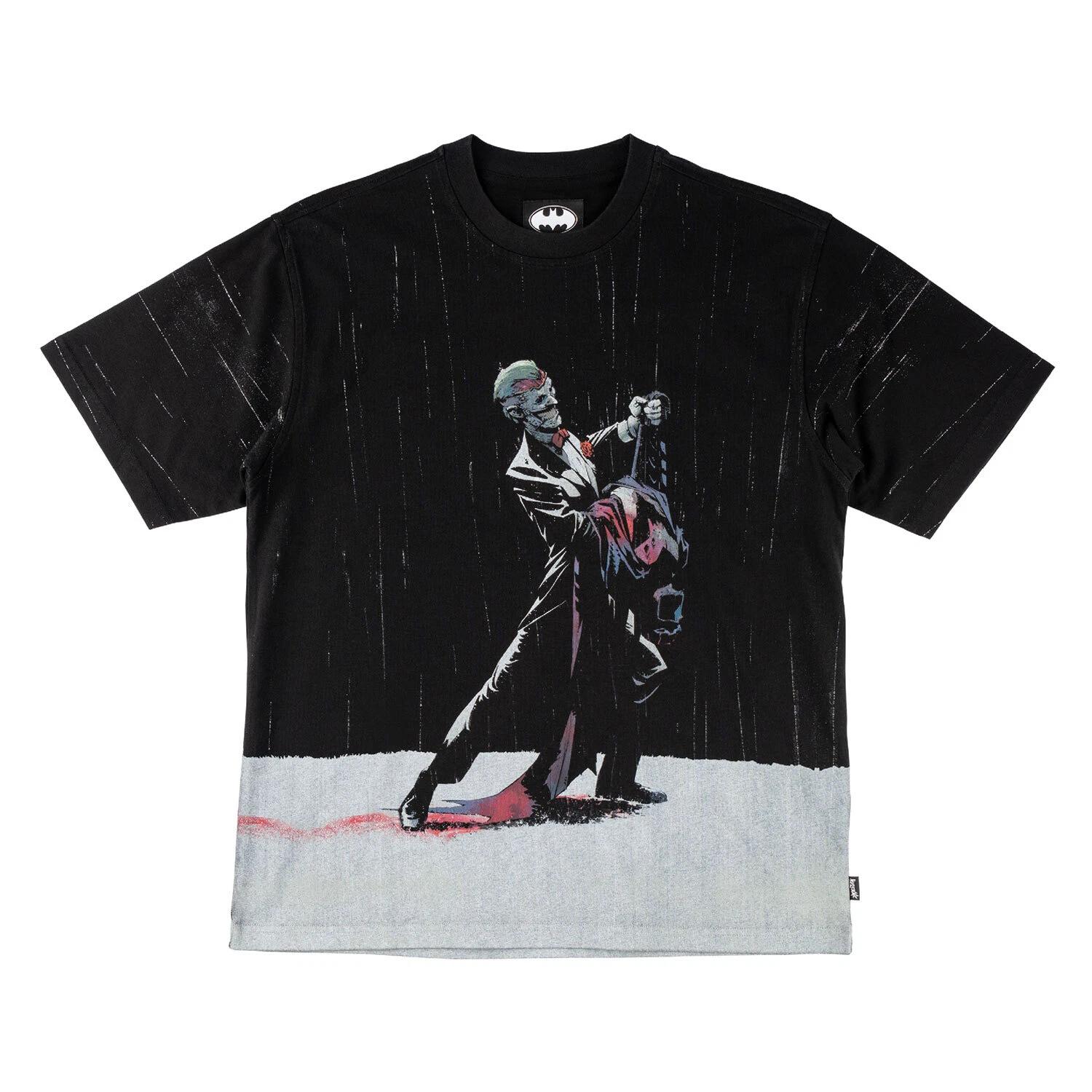 Welcome x Batman Skateboard T-Shirt Rain Dance All-Over Print Black M
Welcome x Batman Skateboard T-Shirt Rain Dance All-Over Print Black M