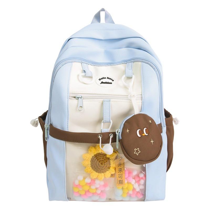 Primary School Student Schoolbag Female High-face Color Pink Junior High Girl Small Food Intake Pain Bag Cute Large-capacity Backpack
Primary School Student Schoolbag Female High-face Color Pink Junior High Girl Small Food Intake Pain Bag Cute Large-capacity Backpack